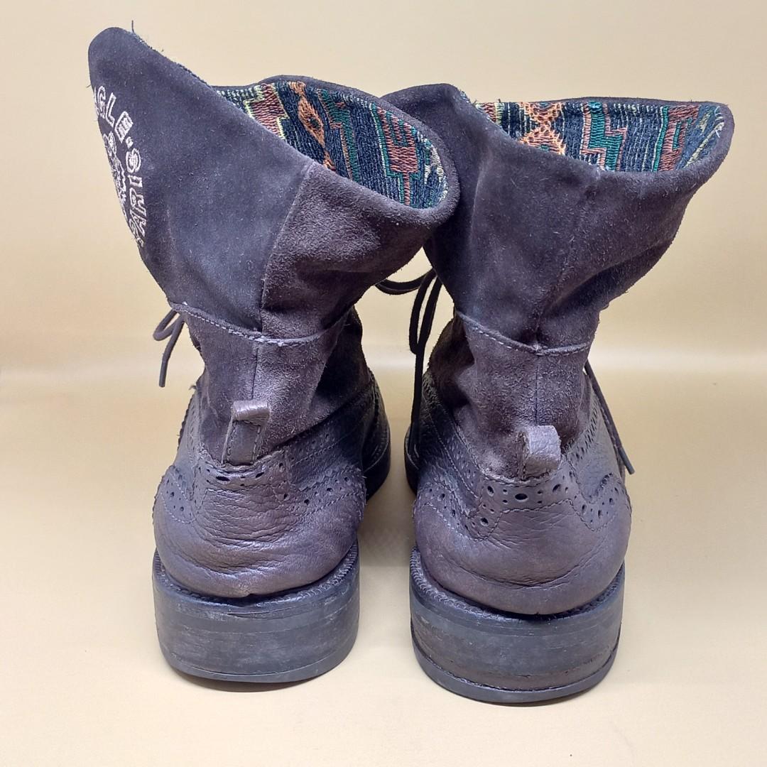 Kenzo Jungle Boots sepatu pria kasual bekas second