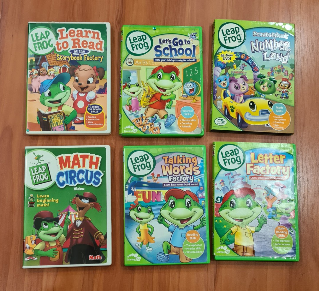 Leap Frog DVD, Hobbies & Toys, Music & Media, CDs & DVDs on Carousell