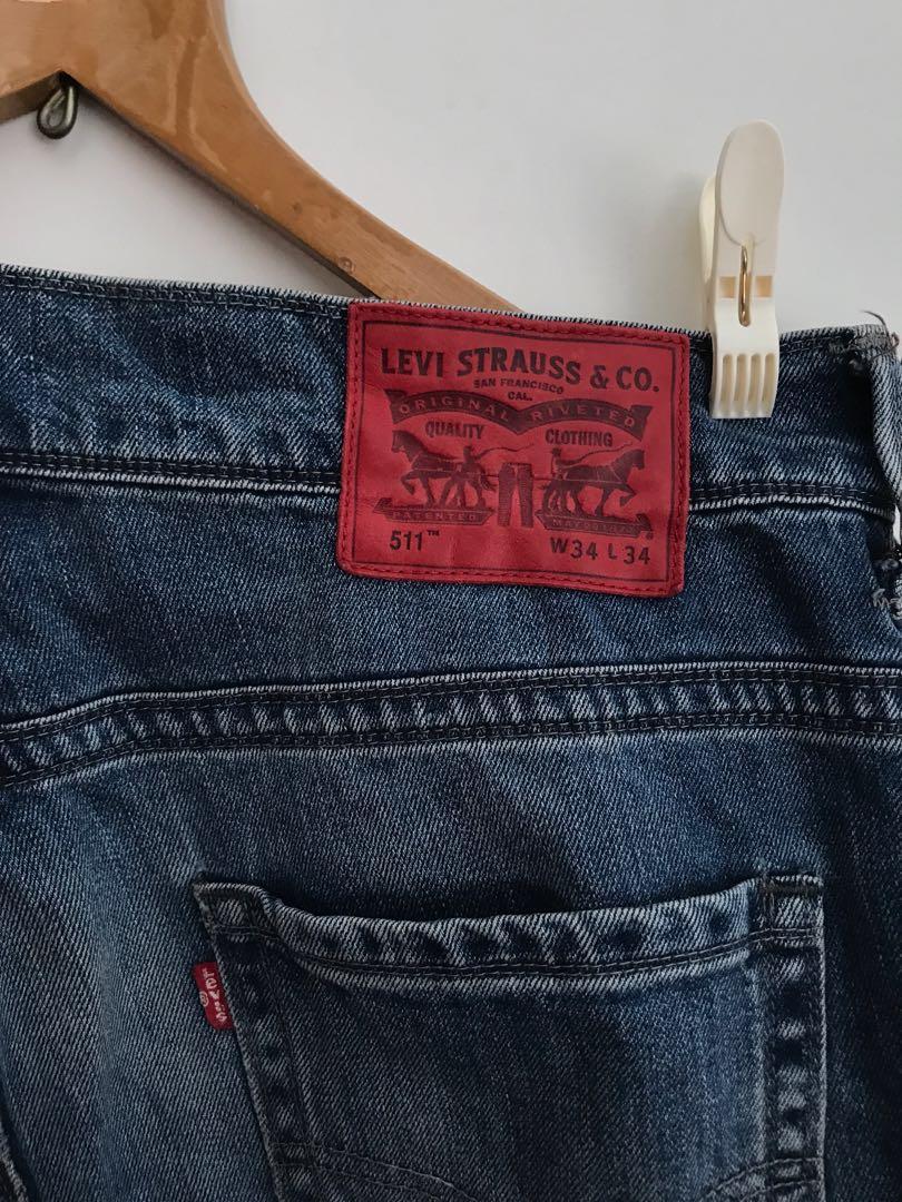 Levi's 511 Red Patch Special Edition, Men's Fashion, Bottoms, Jeans on  Carousell