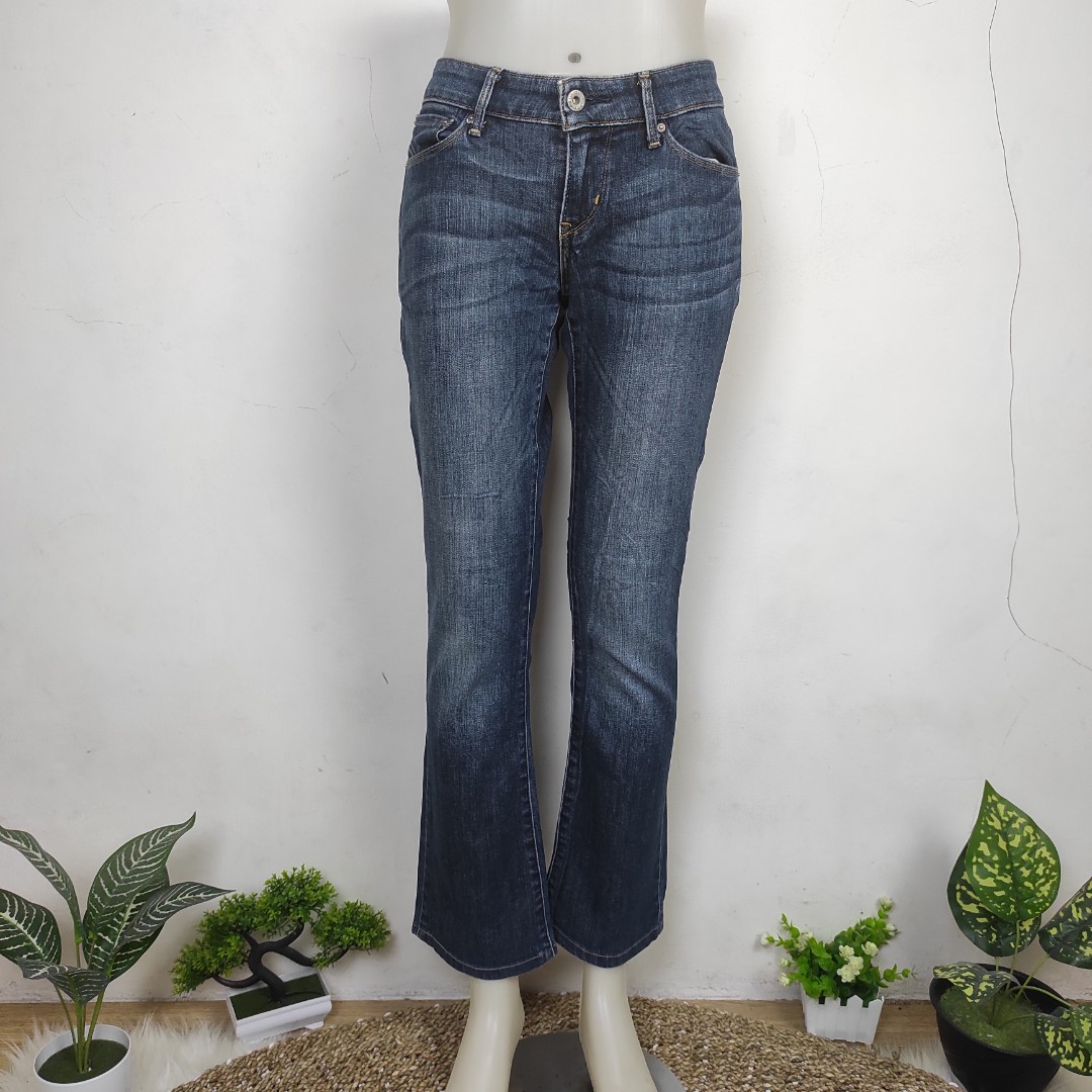 Levis jeans boot cut stretch, Fesyen 