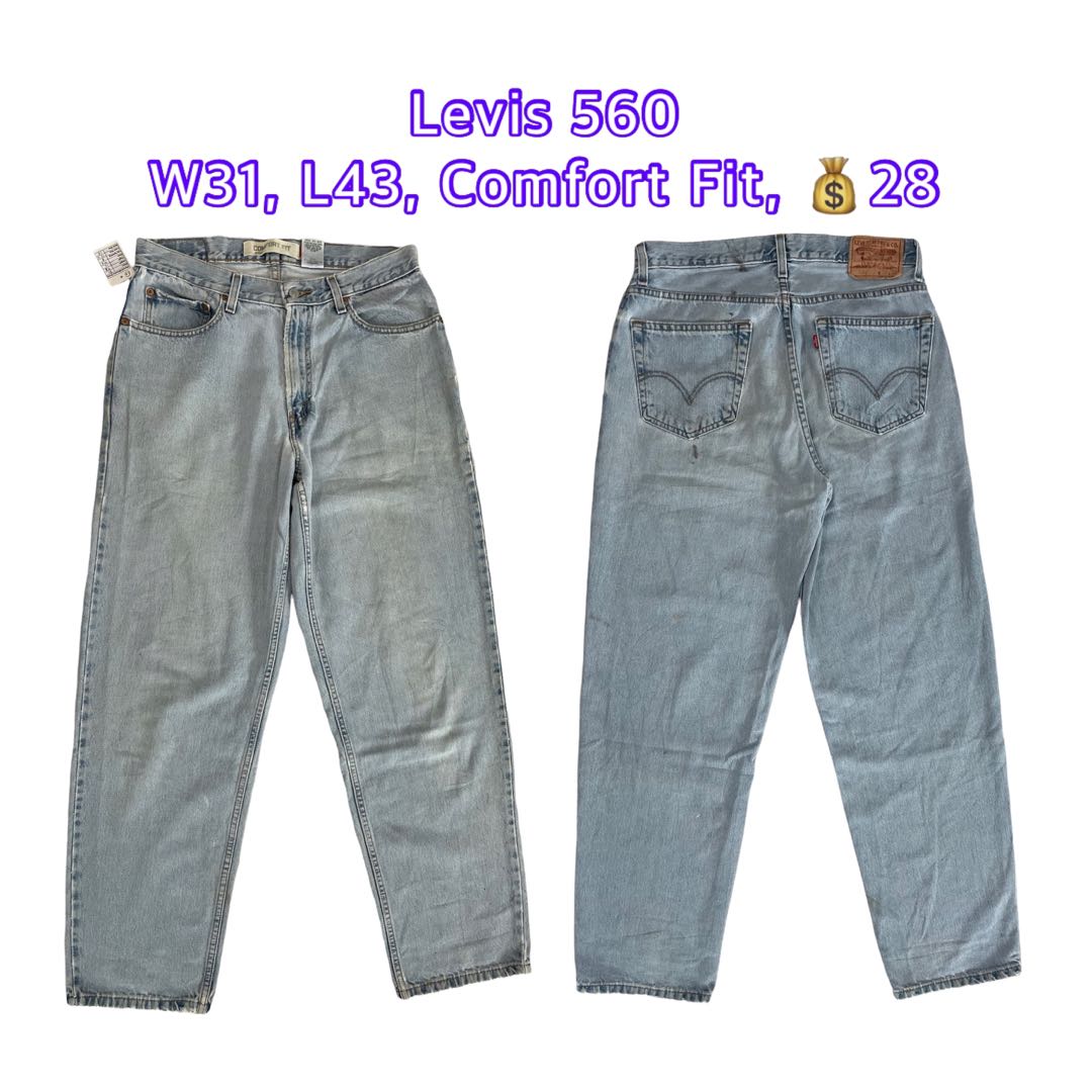Levis size 31, Men's Fashion, Bottoms, Jeans on Carousell