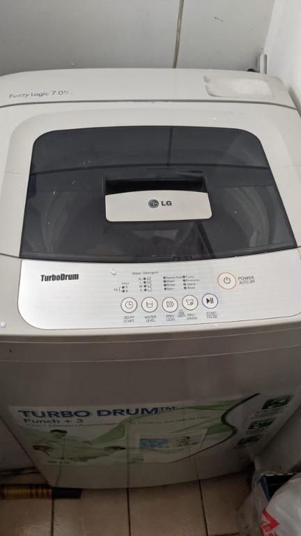 Lg fuzzy logic outlet 7kg washing machine