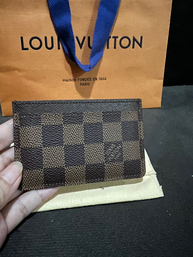 Louis Vuitton Card Case, Men's Fashion, Watches & Accessories, Wallets