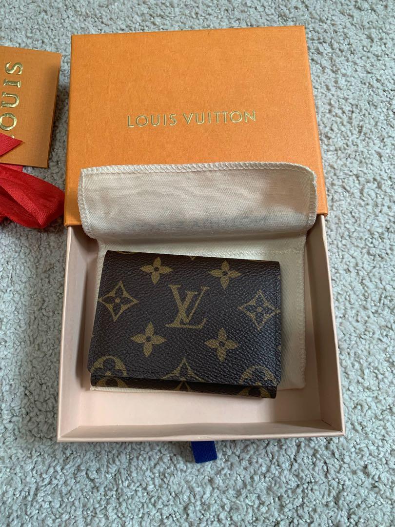 [Authentic] Louis Vuitton Envelope Cartes De Visite-Card  Case-MULTICOLOR-M66557