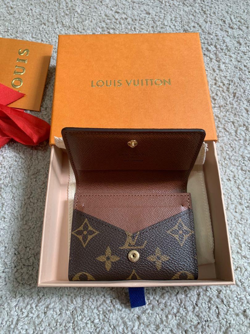 Louis Vuitton Enveloppe Carte De Visite Black Leather Wallet (Pre-Owne –  Bluefly