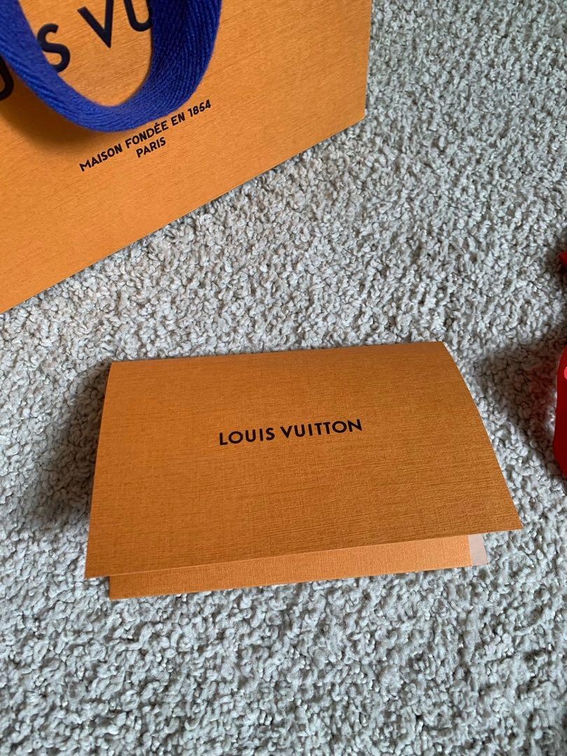 LOUIS VUITTON card holder ENVELOPPE CARTE VISITE, coll…