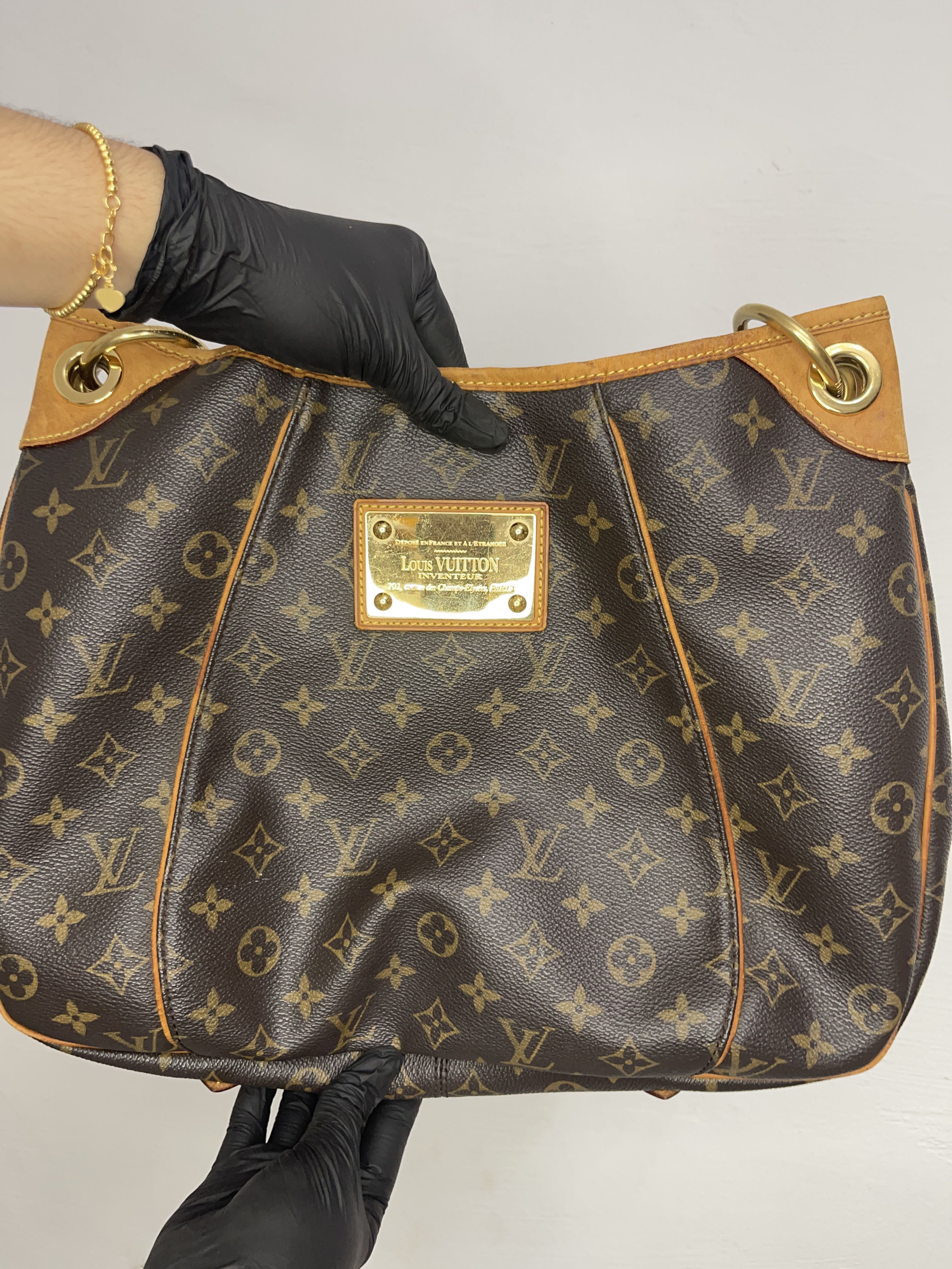 Louis Vuitton Vuitton Galliera Pm bag Brown Leather ref.196416 - Joli Closet
