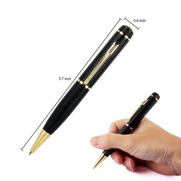 MAGENDARA Spy Camera Pen, HD 1080P Mini Nanny Cam Home Convert Security
