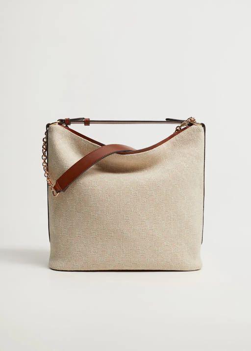 Mango best sale jacquard bag