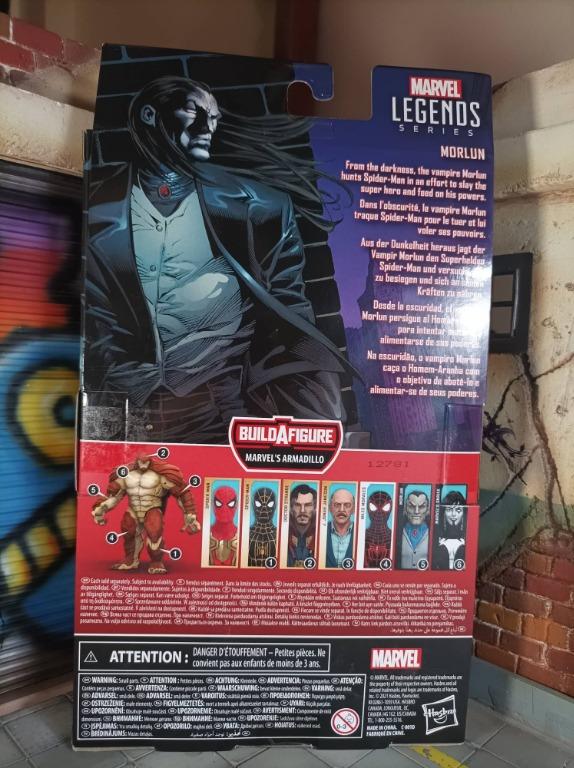 Figurine Marvel Legends Spider-Man Morlun 15 Cm, Neuve Sous Blister
