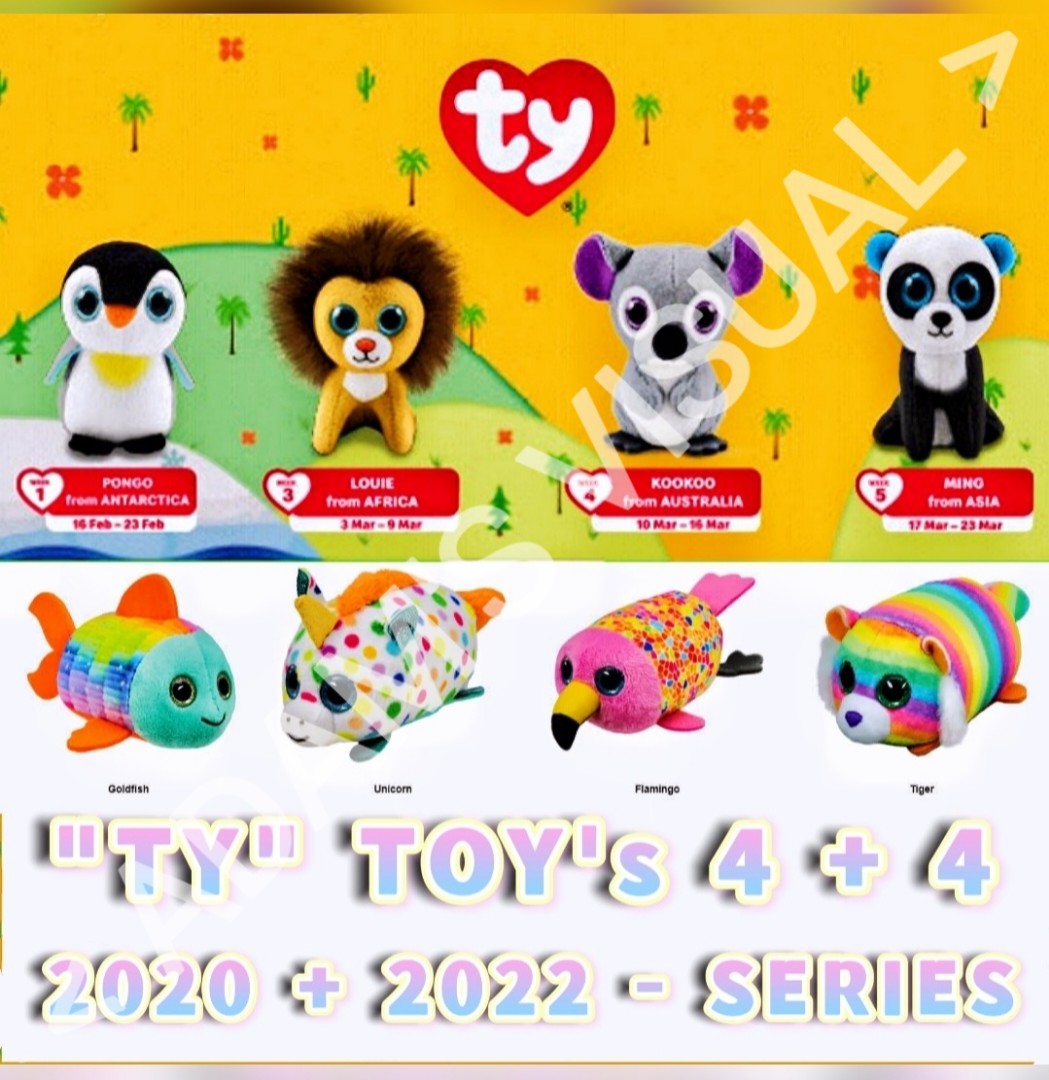 Mcdonalds ty sale toys 2020