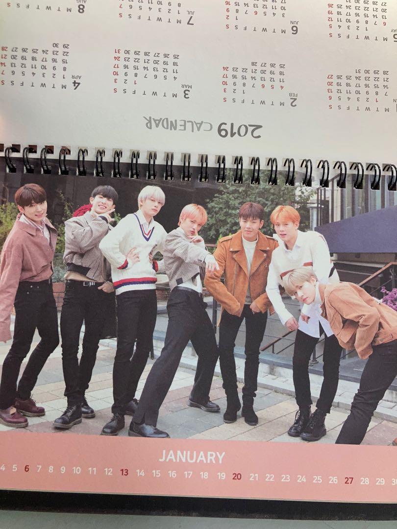 monsta x calendar, jooheon photocards & stickers on Carousell