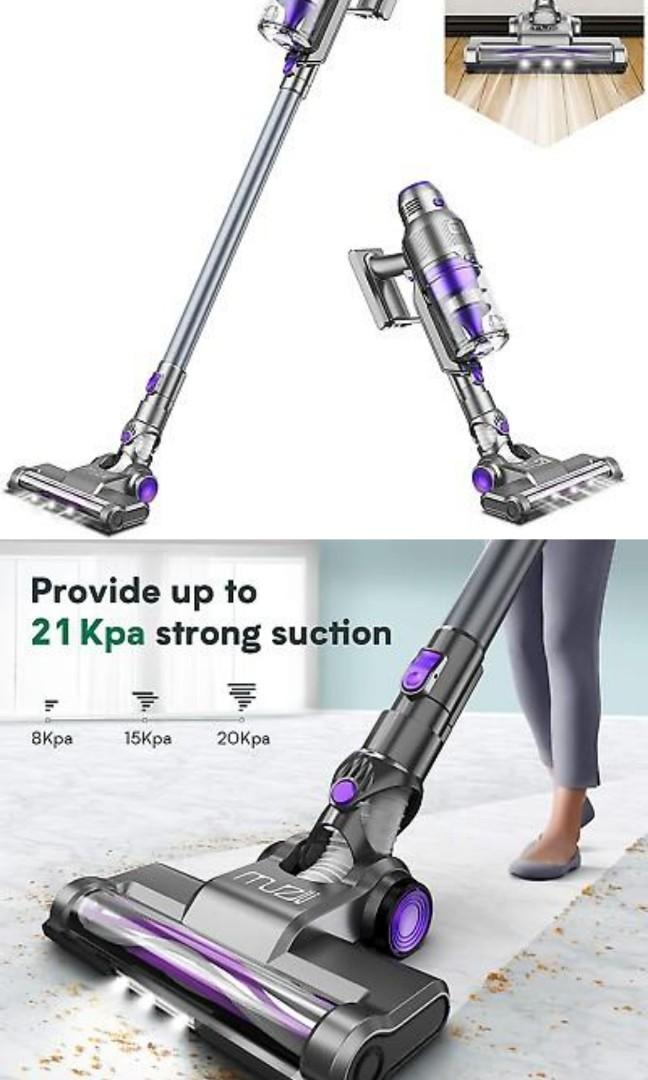 Muzili C10 Cordless Vacuum Cleaner, TV & Home Appliances, Vacuum