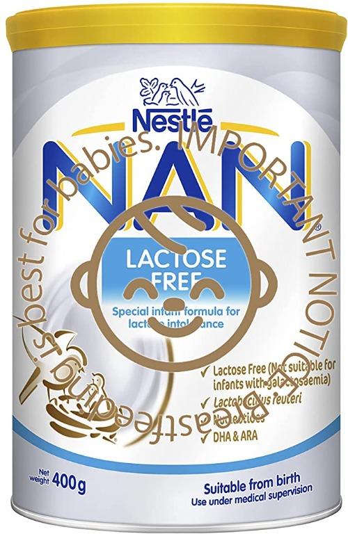Nestlé NAN Stage 1 Lactose Free Infant Milk Formula 012 months 400g
