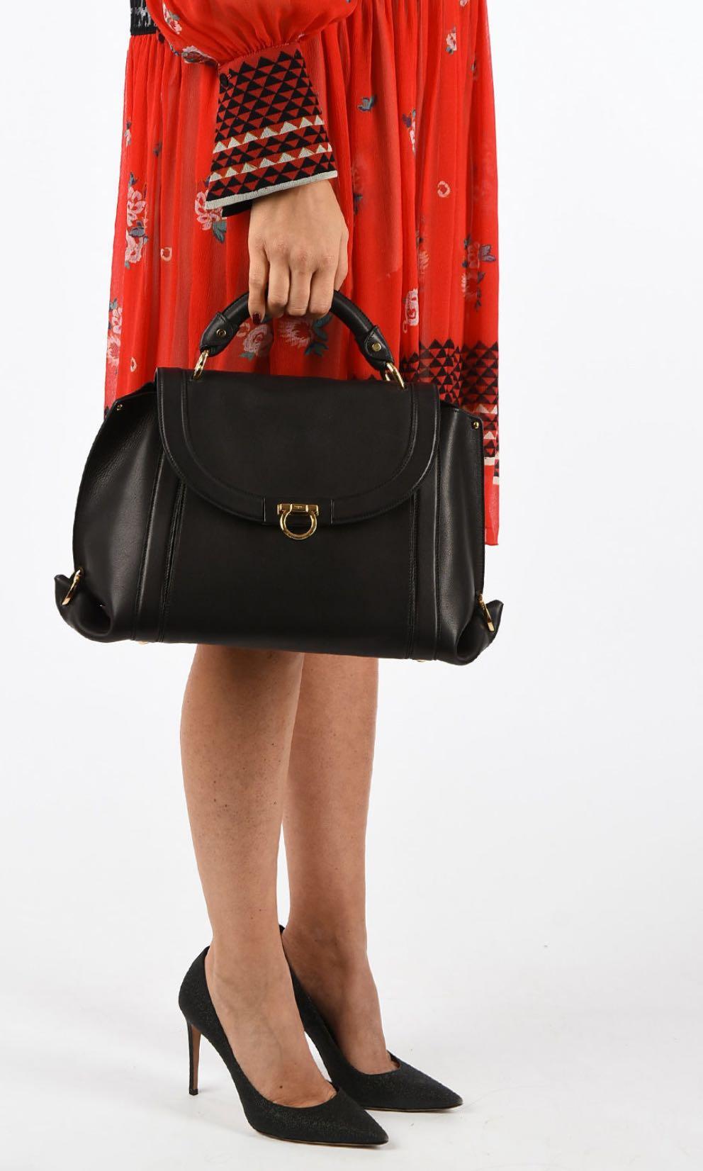 NEW Ferragamo Suzanna Bag black Carousell