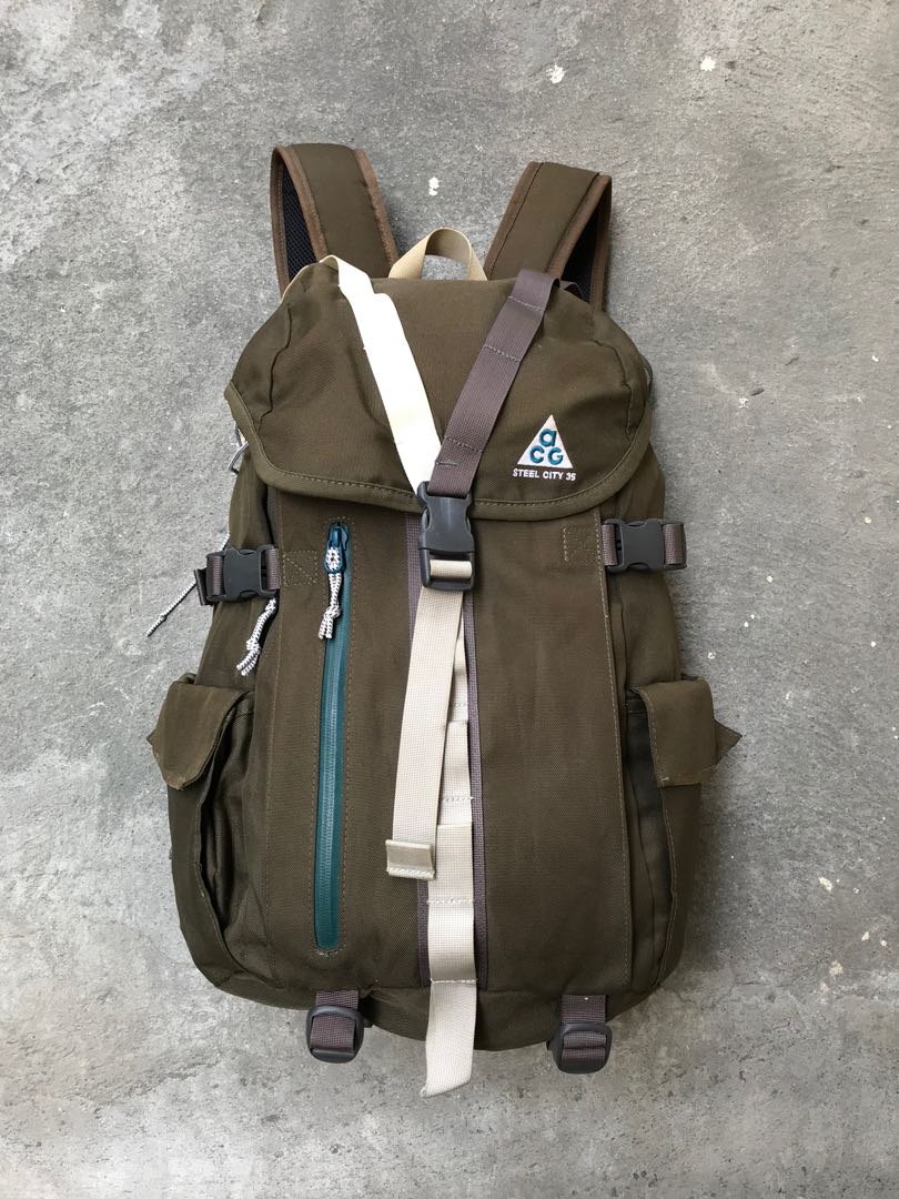 Nike ACG Steel City 35 Backpack, Luxury, Bags & Wallets on Carousell