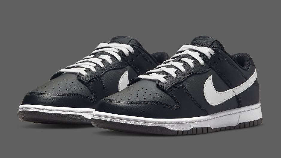 Nike Dunk Low Retro Black White, 男裝, 鞋, 波鞋- Carousell