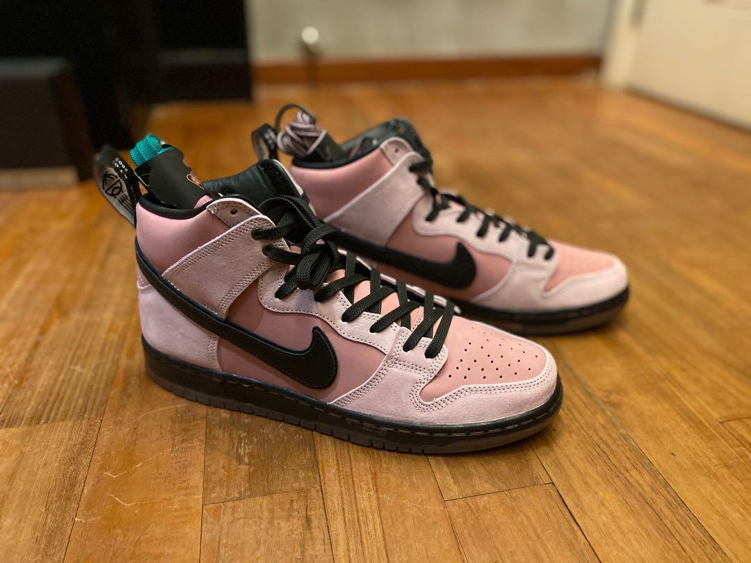 sb dunk high pro pink