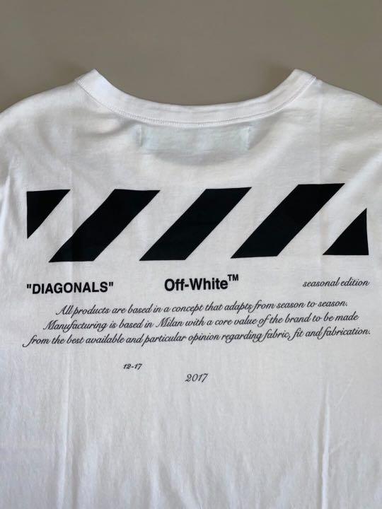Off white 2025 01 diagonal tee
