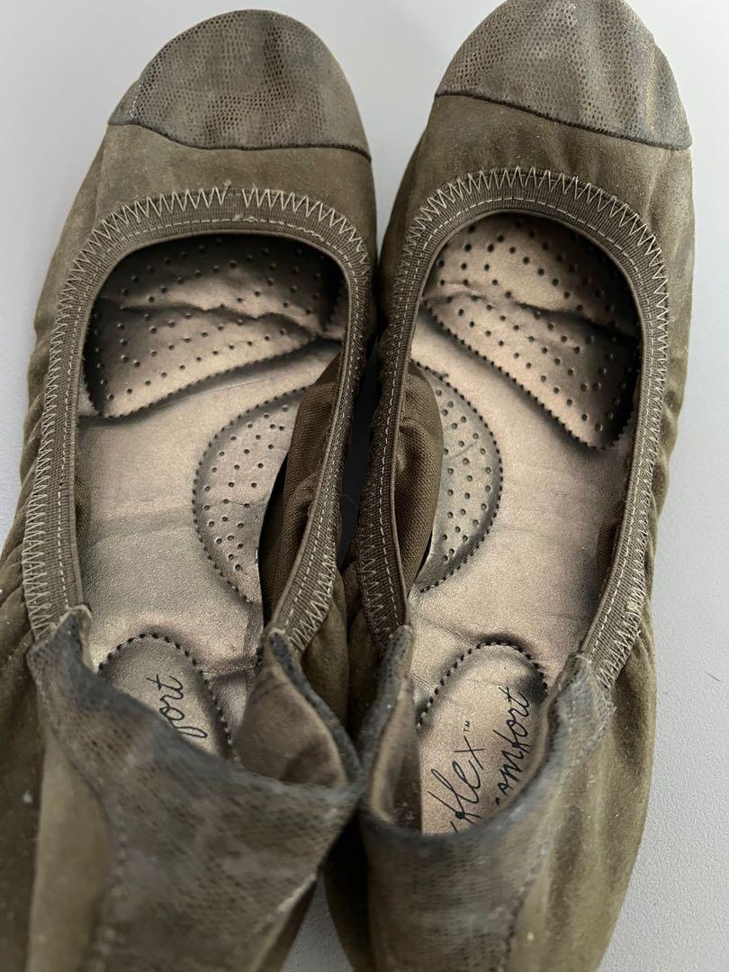 Green sales flats payless