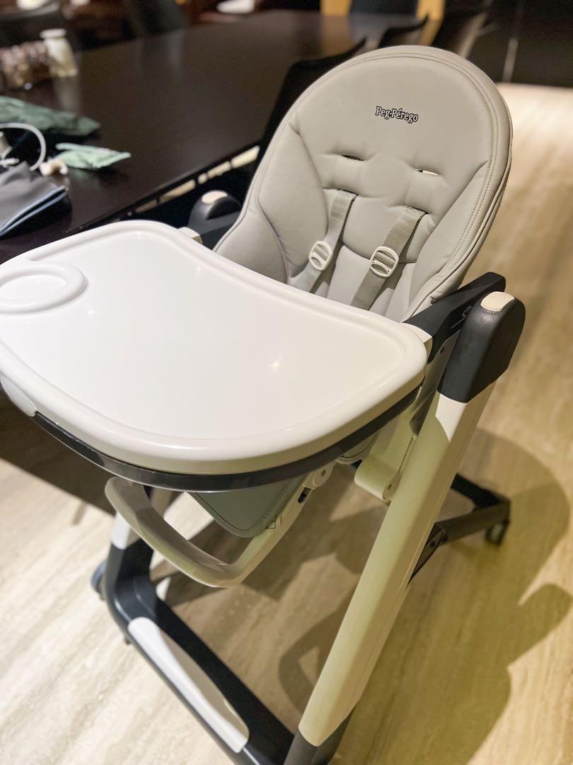 Peg Perego high chair, Babies & Kids, Nursing & Feeding, Baby High Chairs on Carousell
