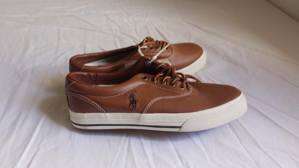 Polo vaughn leather sneakers shop