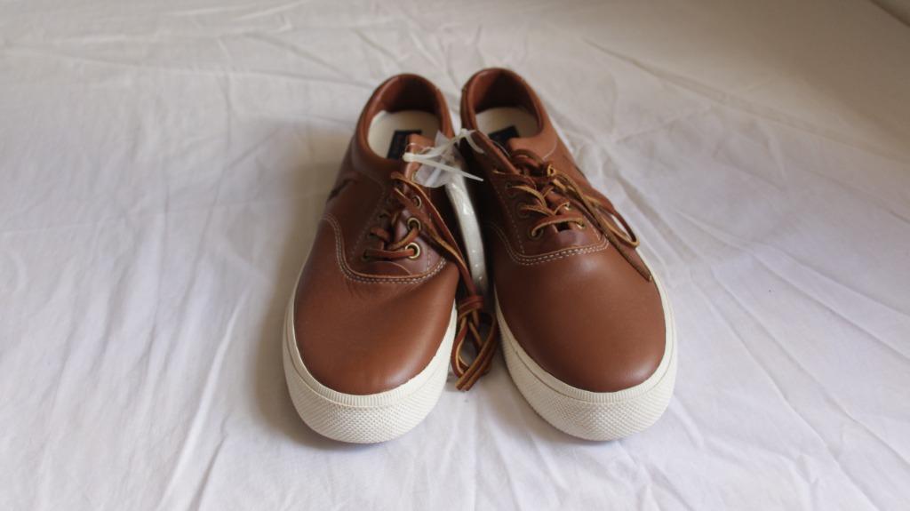 Polo Ralph Lauren Vaughn Leather Casual Sneakers