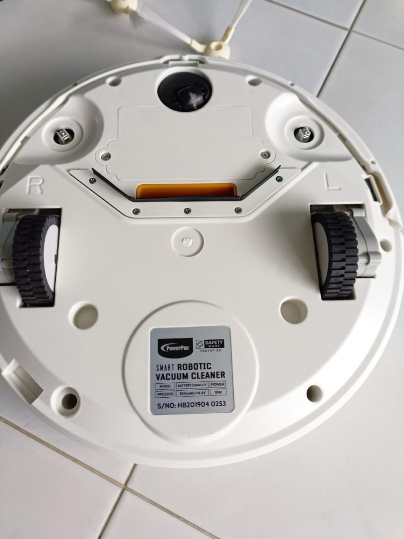 Powerpac Smart Robotic Vacuum Cleaner PPV3100, TV & Home Appliances