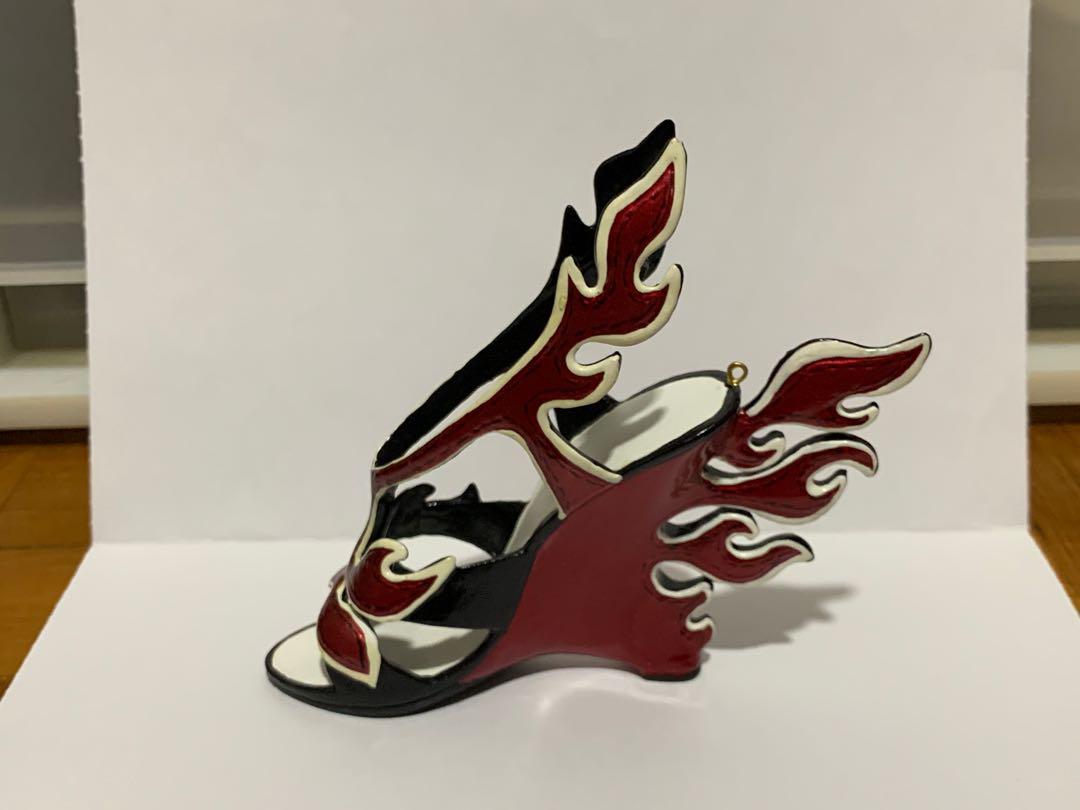Prada Flame Shoe collectible memorabilia metropolitan museum Hobbies Toys Memorabilia Collectibles Vintage Collectibles on Carousell