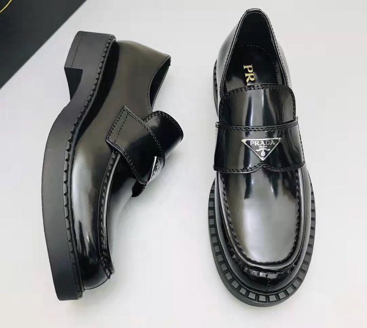 Prada men's monolith loafers preorder, Men's Fashion, Footwear, Dress Shoes  on Carousell