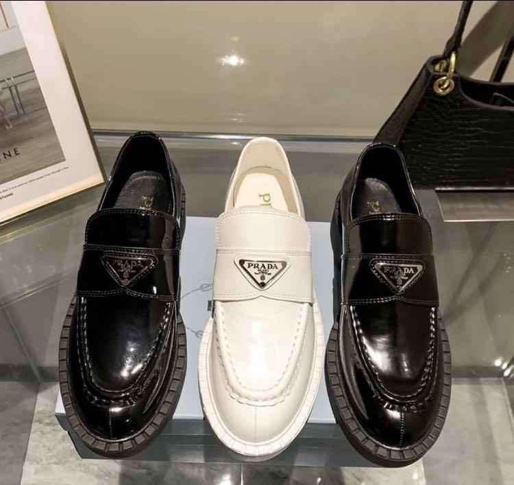 Prada patent loafers preorder, Women's Fashion, Footwear, Loafers on  Carousell