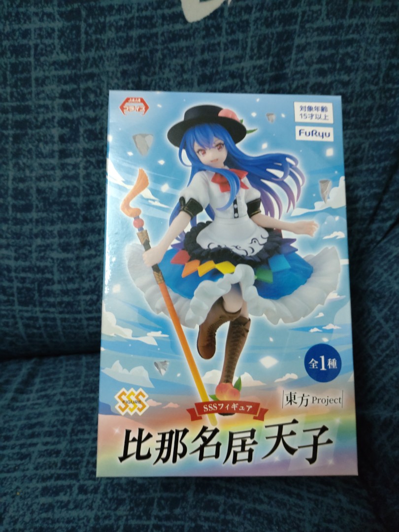 日版未開封 東方project 比那名居天子figure 興趣及遊戲 玩具 遊戲類 Carousell
