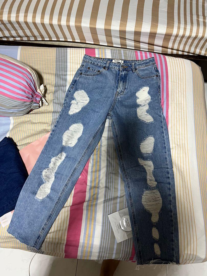 Dames Kleding Spijkerbroeken Ripped jeans Pull & Bear Ripped jeans Calças Pull&Bear 