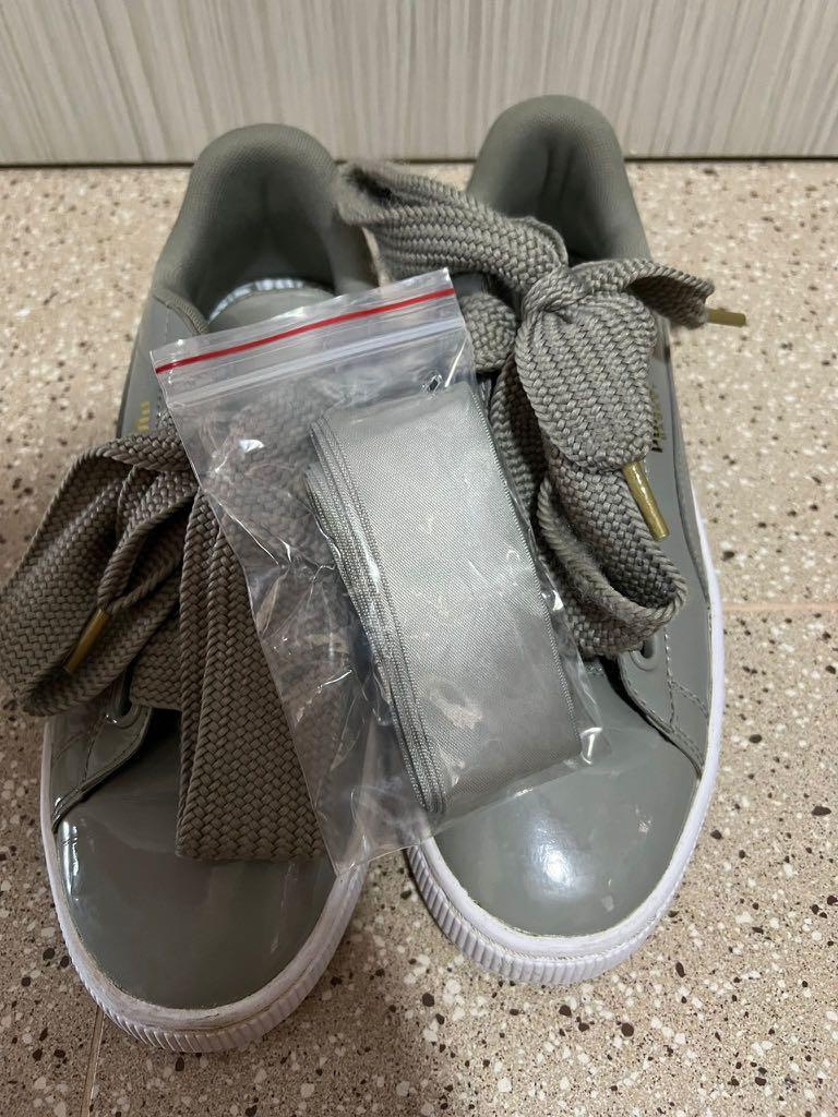 Puma basket heart trainers store