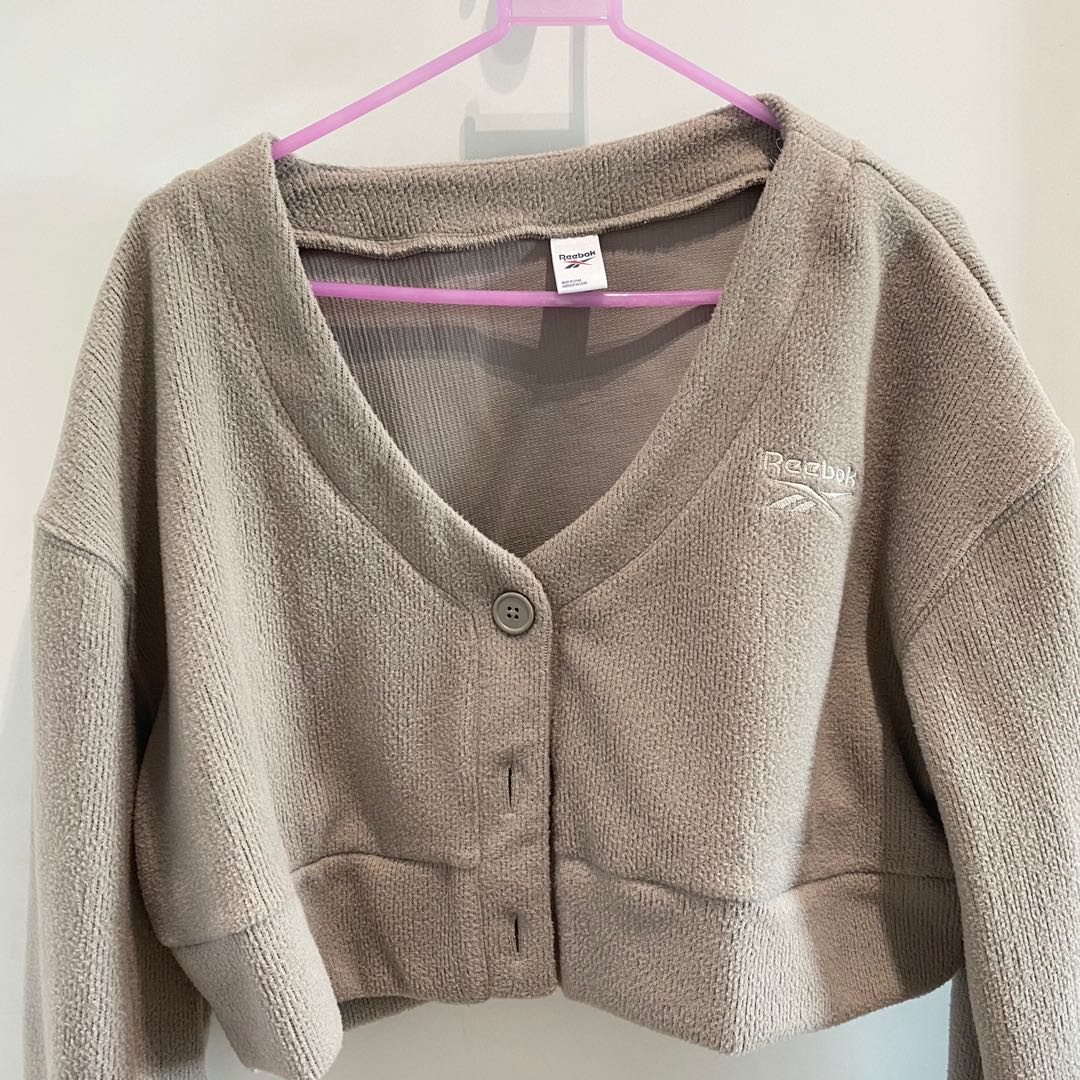 Reebok cardigan clearance