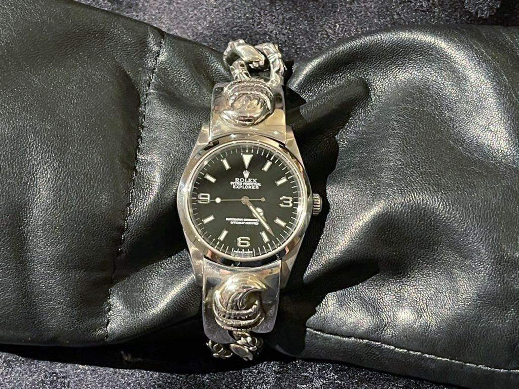 Chrome heart rolex discount