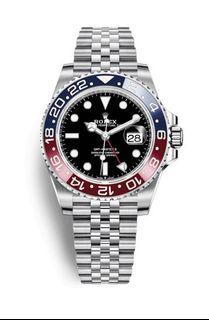 2022 Rolex GMT Master II Pepsi Jubilee 