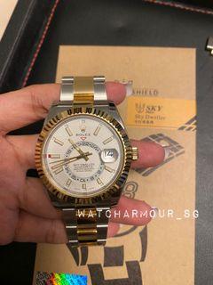 Rx8 pro plus rolex protective film by WATCHARMOURSG 
