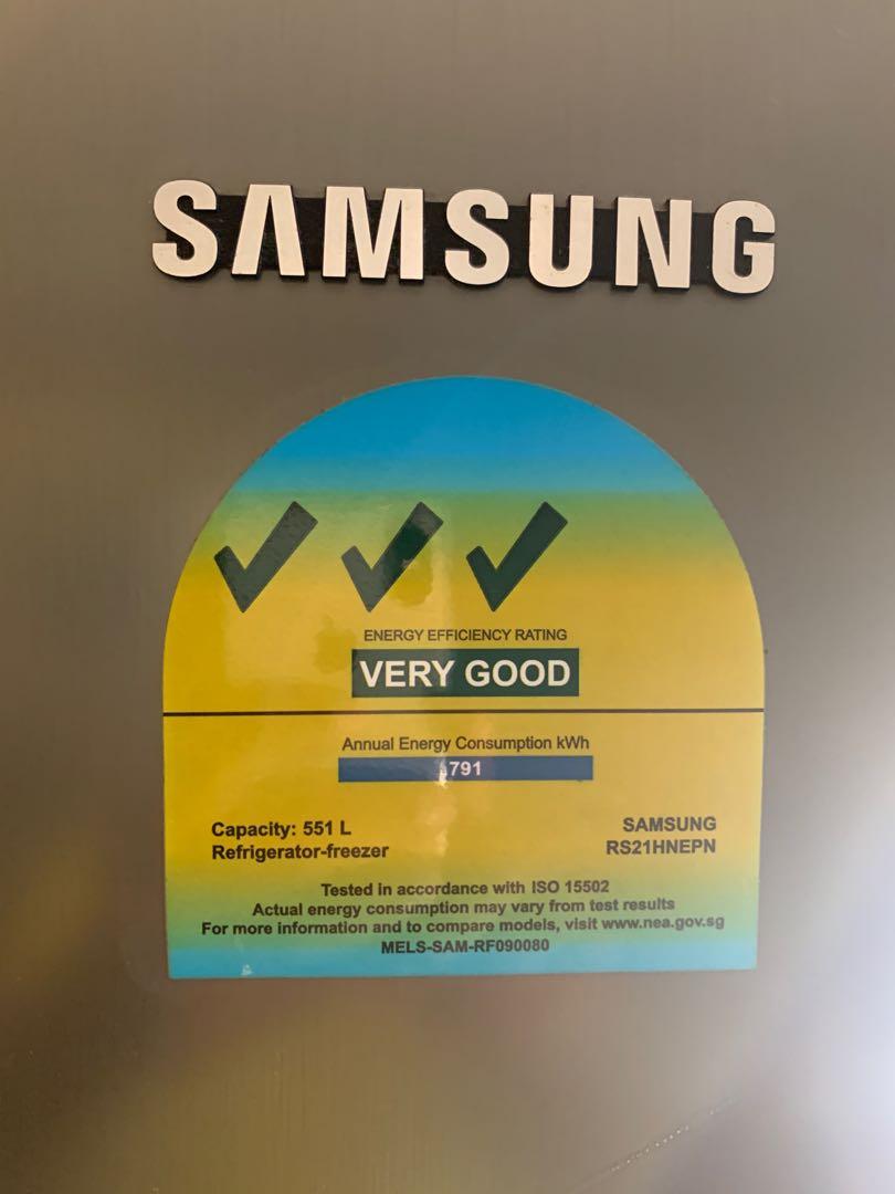 samsung double door refrigerator power consumption