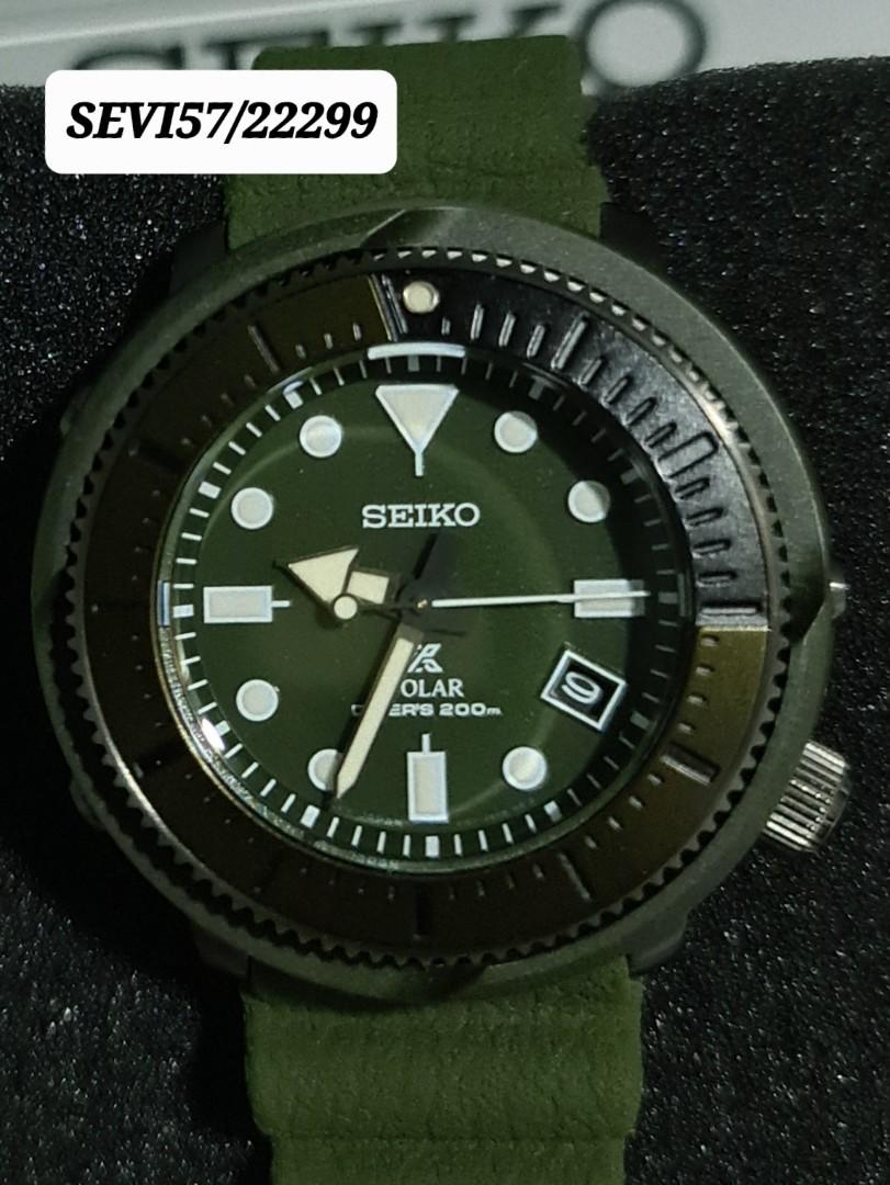Seiko Diving Solar, Luxury, Watches on Carousell