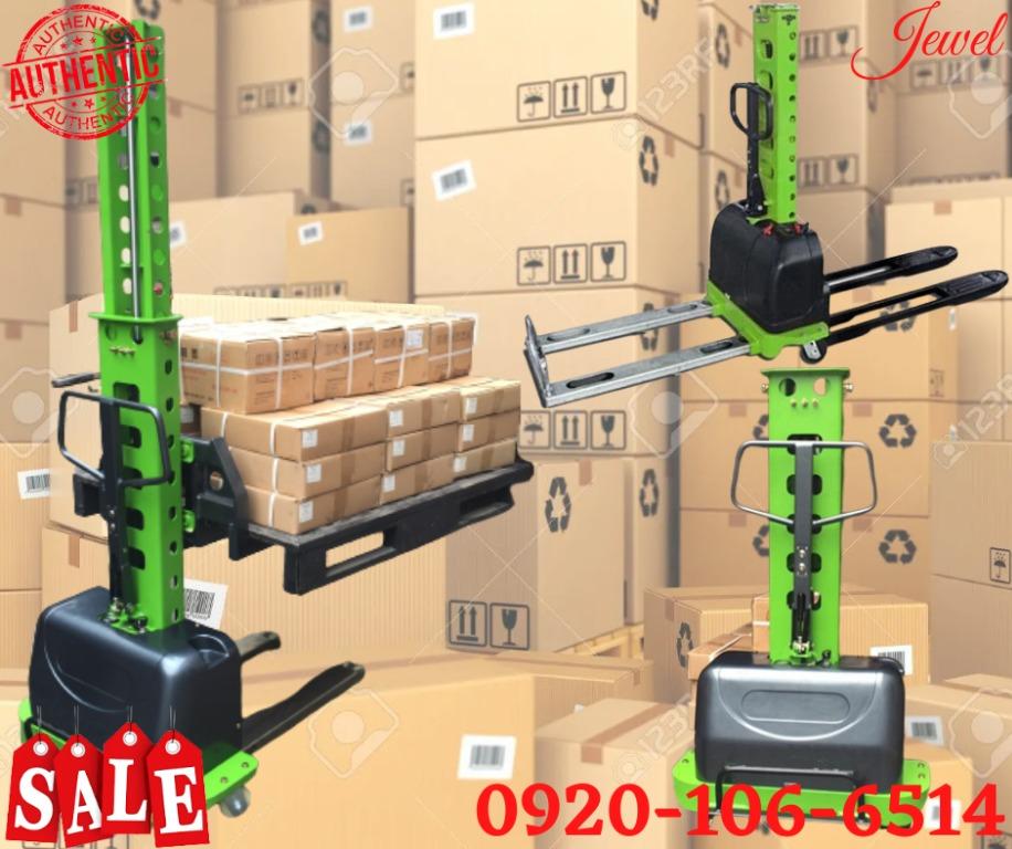 Self Loading Lifting Stacker Portable Pallet Loader Truck, Everything