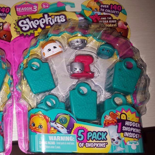 Shopkins season store 3 5 pack