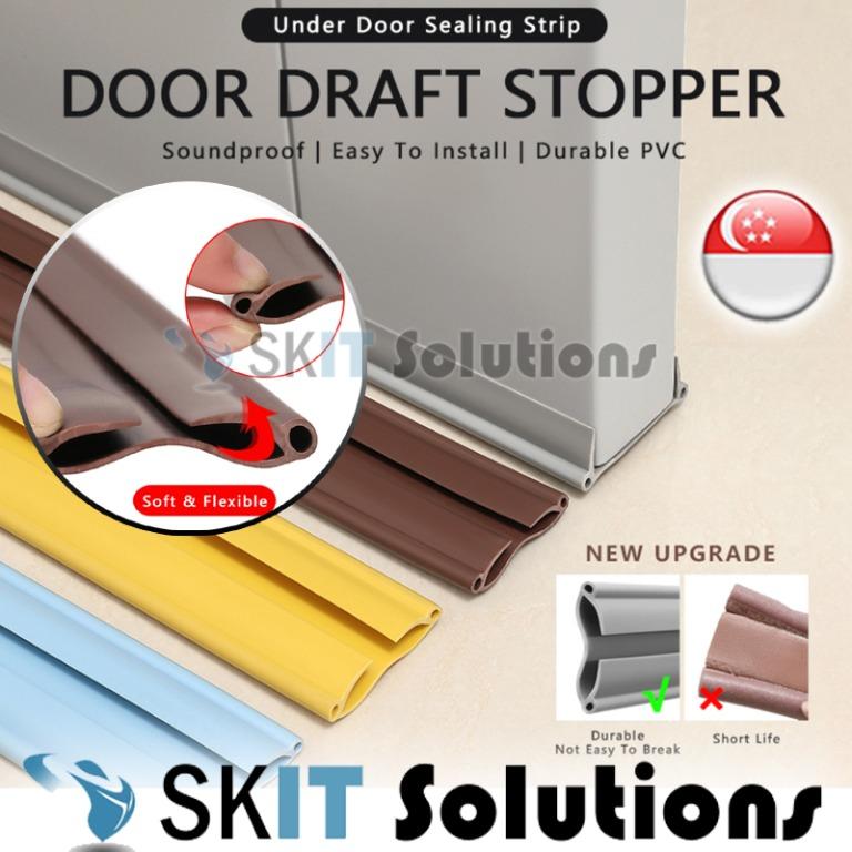 SKIT SG】Under Door Bottom Sealing Strip, Door Draft Stopper for Door Sound  Noise Proof Rreduce, Blocker Seal Gap Sealer Block Sound Insert Dust Proof  Cold Aircon Protection, Furniture & Home Living, Home