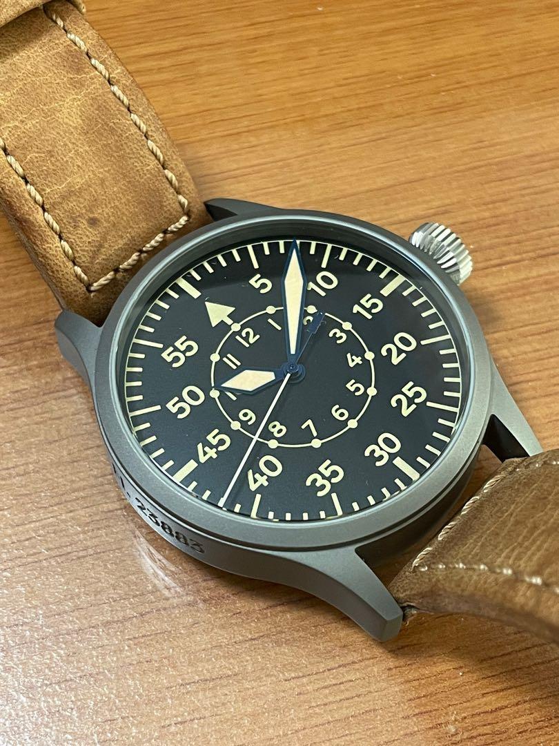 RARE Steinhart Nav B-Uhr 44 Vintage Titanium (B-Type), Luxury - Main Image