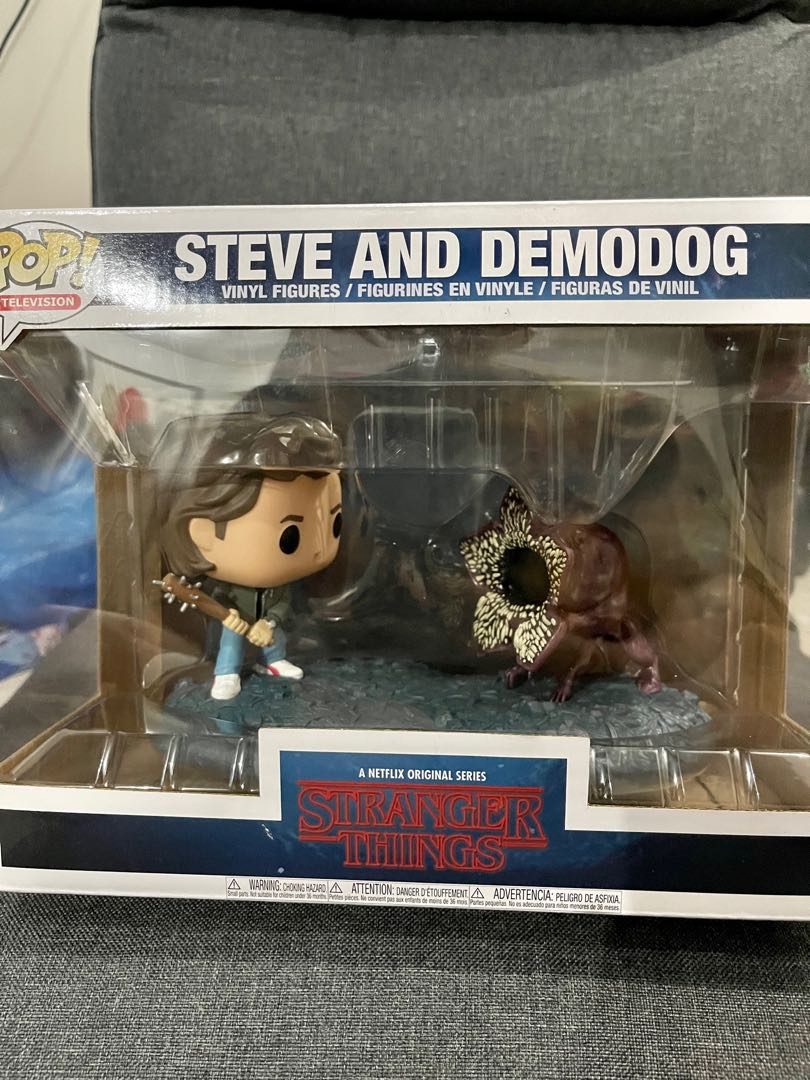 Steve and demodog funko pop hotsell