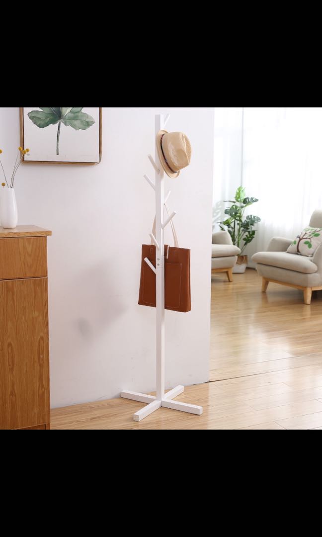 TREE SHAPE WOOD RACK, Furniture & Home Living, Furniture, Shelves ...
