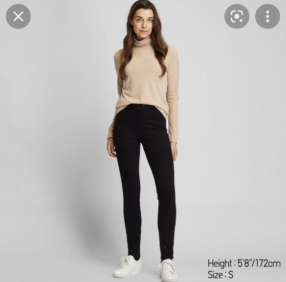 UNIQLO HEATTECH ULTRA STRETCH HIGH RISE LEGGINGS PANTS, Women's Fashion,  Bottoms, Other Bottoms on Carousell
