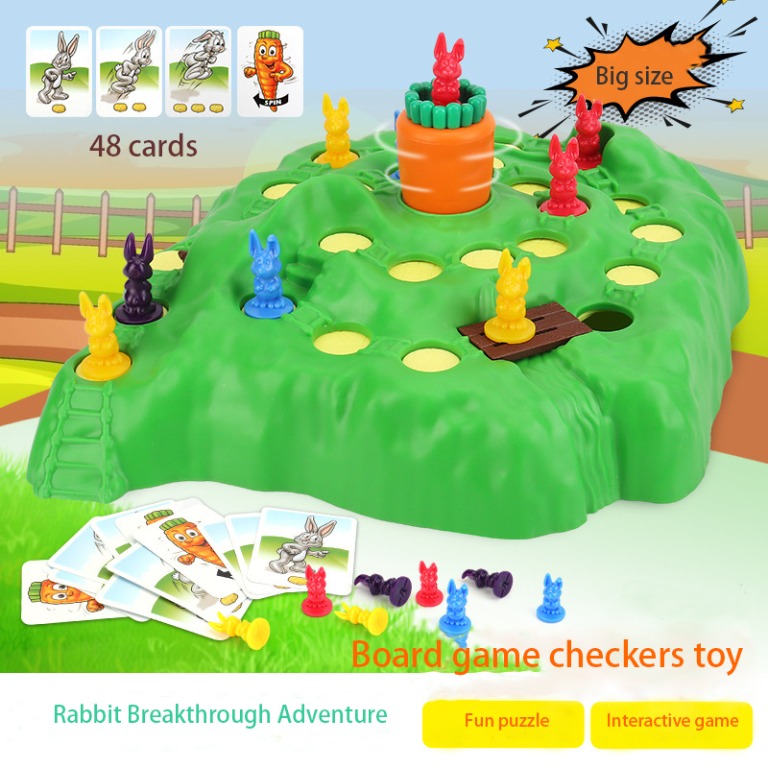 Update Rabbit Cross County Race Game New Rabbit Trap Defend The Radish ...