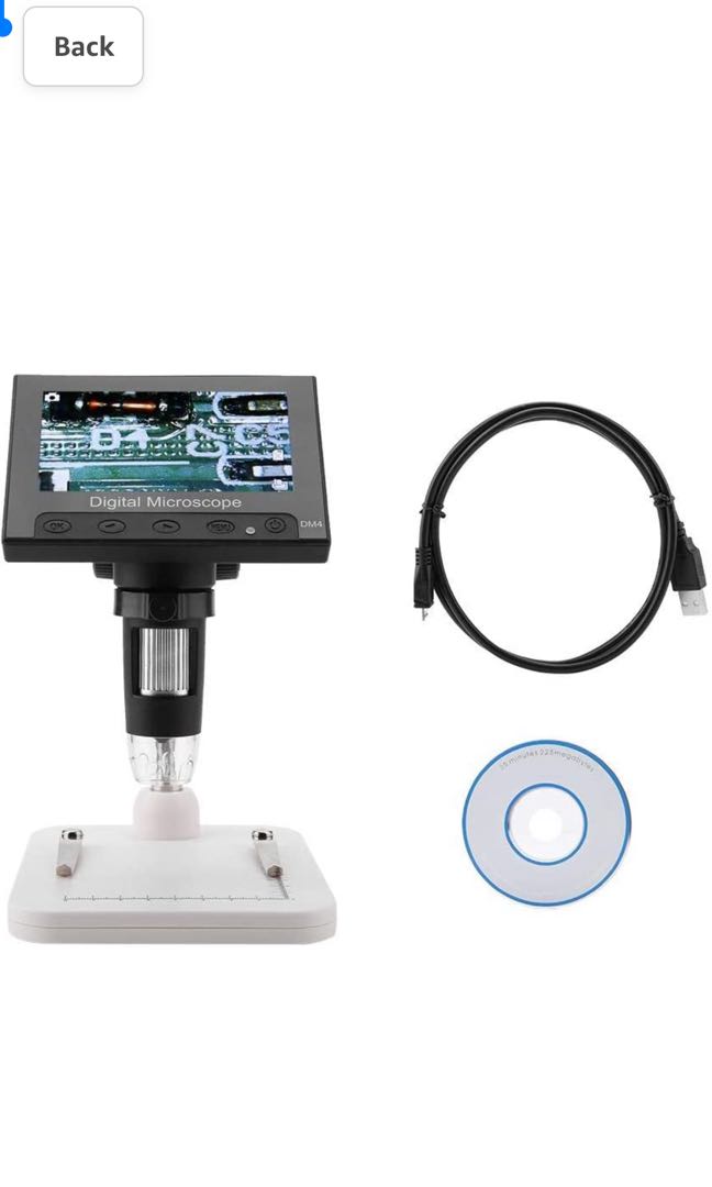 USB Microscope DM4 500/1000X Magnification 720p Screen Resolution