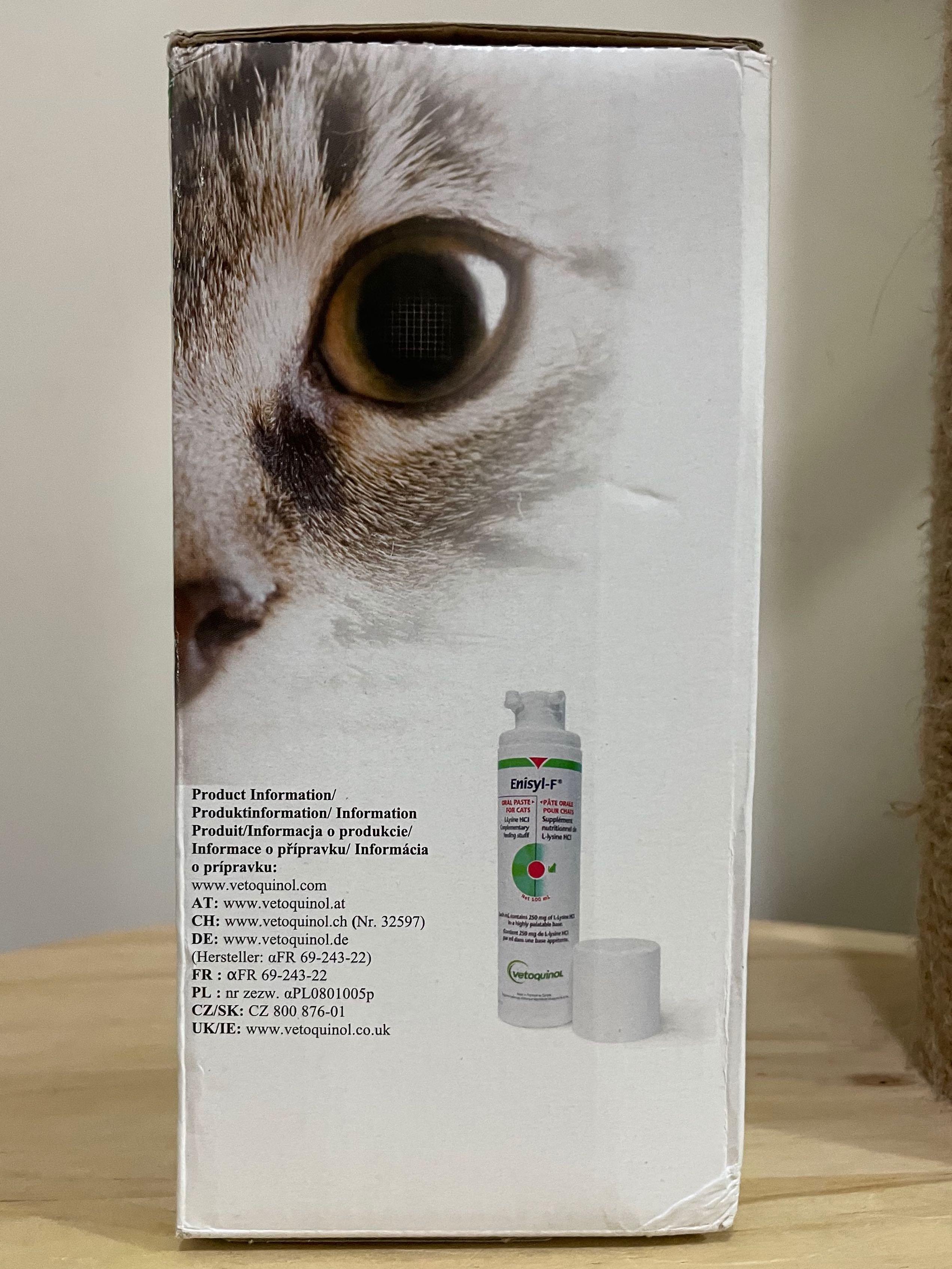 Vetoquinol Enisyl-F Supplément nutritionnel de L-lysine pour chats
